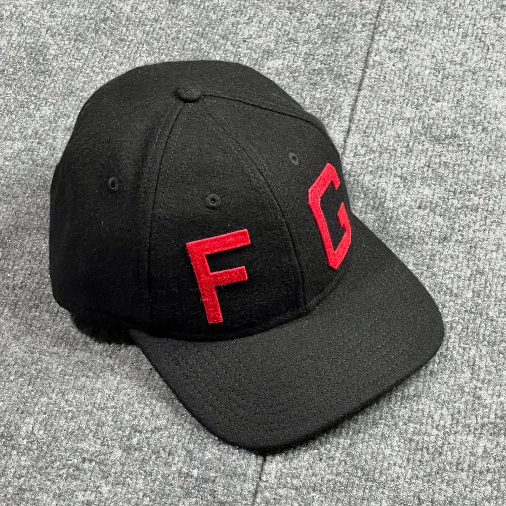 New Era x‎ Fear of God Black Kansas City Monarchs 9FORTY Men's Adjustable Hat FG